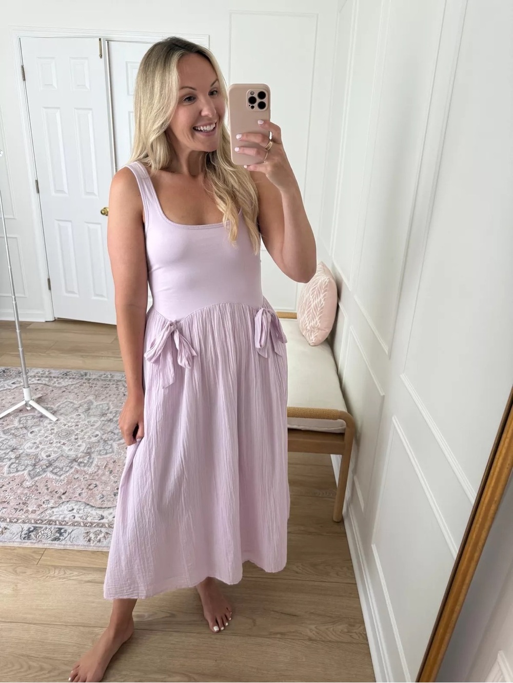 Aerie Dress with Tie Details